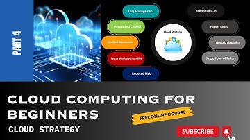 Cloud Computing for Beginners - Video 4: Cloud Computing Strategy