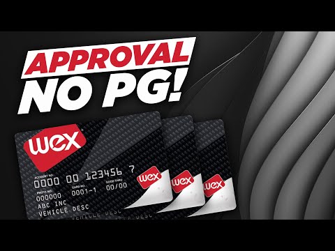 Wex gas card approval NO PG!