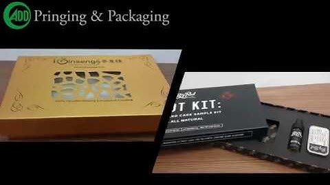 Add Printing & Packaging - Custom Boxes