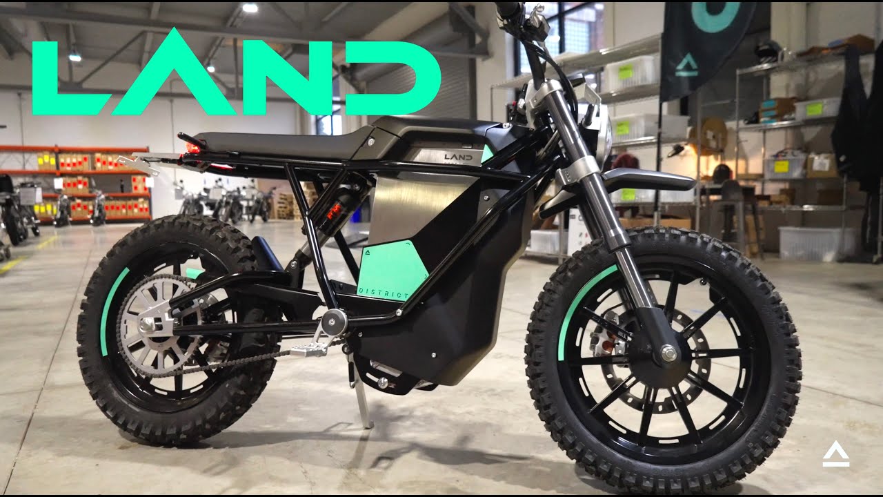 It's An E-Bike, It's A Moped, It's An Electric Motorcycle: LAND DISTRICT -  CleanTechnica