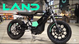 LAND Moto - DISTRICT SCRAMBLER - Electric Motorcycle