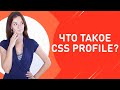 CSS Profile: что это такое? как заполнять?