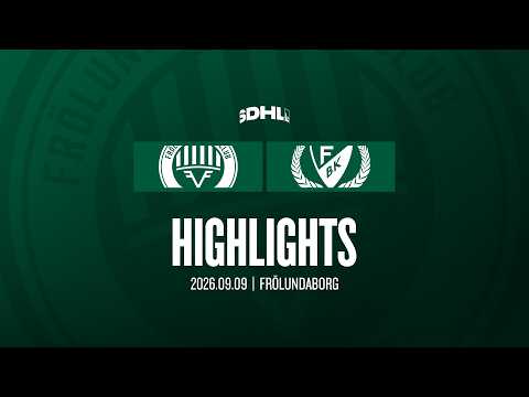 HIGHLIGHTS: Frölunda HC - Färjestad BK | SDHL | 2026-09-09
