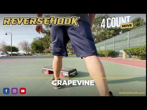 Grapevine - Reversehook Advanced Step Aerobics Choreography - Move Library