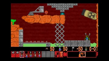 Lemmings Plus IV - Part 6 - Bumpy Levels 14-16 + attempt 17