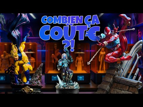 How much does a 1/4 statue cost to produce using 3D printing?