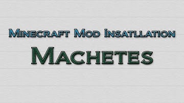 Minecraft 1.3.2 - How to install Machetes Mod (OUTDATED)
