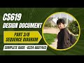 CS619 Design Document Complete Guide Fall 2025 || Part 3 || CS619 || CS519 || Sequence Diagram