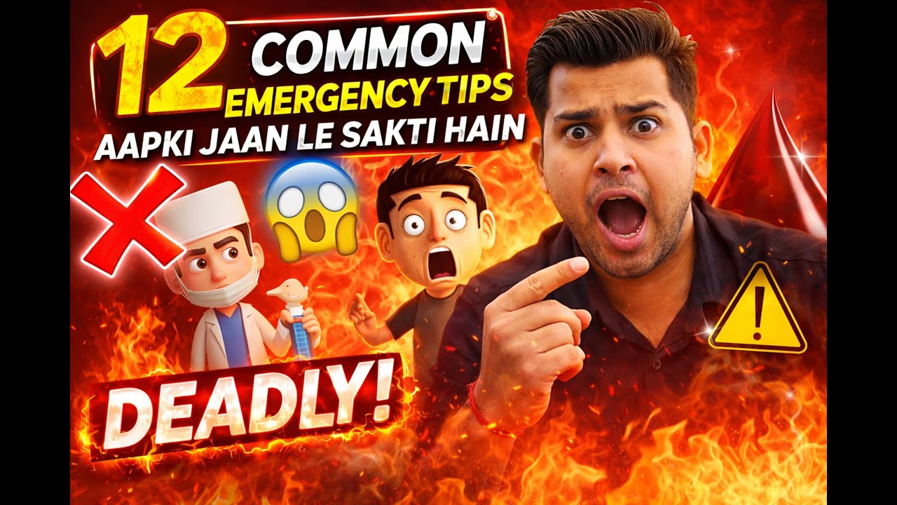 12 “Common” Emergency Tips Aapki Jaan Le Sakti Hain 😱