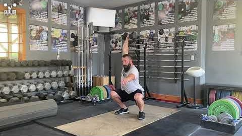 1-Arm Dumbbell Overhead Squat