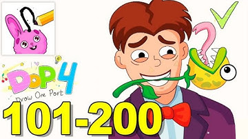 DOP 4 : Draw One Part - Gameplay Walkthrough Level 101 - 200 (Android, iOS) by Say Games Ltd.