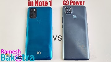 Micromax in Note 1 vs Moto G9 Power SpeedTest and Camera Comparison