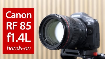 Canon RF 85mm f1.4L VCM REVIEW: first-looks vs f1.2 vs f2 vs EF
