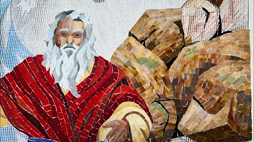 Ep. 236 ROCKING OUT WITH THE MOSES PARTING THE SEA MOSAIC!