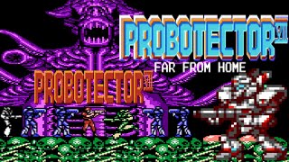 Probotector Vii Far From Home Super Contra 7 Hack Unl Nes Pirate - Nes Longplay - No Death