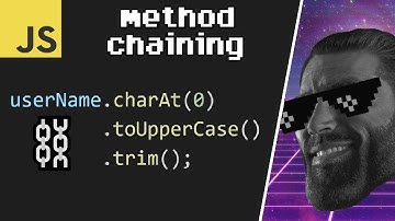Method chaining in JavaScript ⛓️【1 minute】