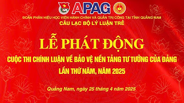 LỄ PHÁT ĐỘNG CUỘC THI CHÍNH LUẬN VỀ BẢO VỆ NỀN TẢNG TƯ TƯỞNG CỦA ĐẢNG LẦN THỨ NĂM, NĂM 2025
