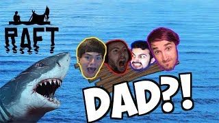 DEM SALTY DADS! Raft With Dem Salty Bois Part 4! screenshot 3