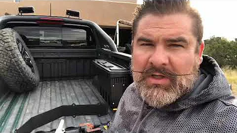 Chevy ZR2 589 Fab Spare Tire Carrier Installation