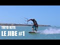 Cours de kitesurf  le jibe  one launch kiteboarding