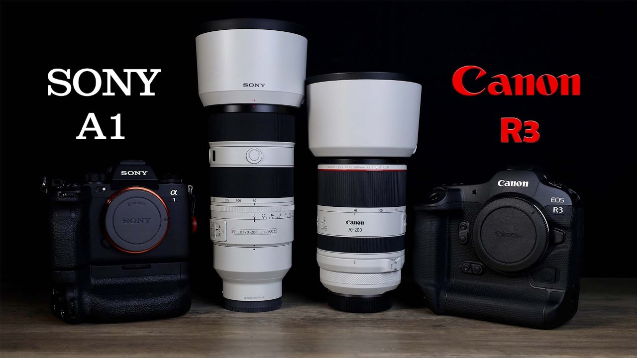 CANON R3 FIRST IMPRESSION FROM A SONY & CANON USER:  Body overview and quick in hand next to Alpha 1
