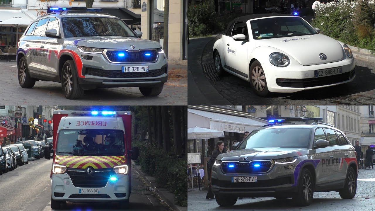 [VOLKSWAGEN BEETLE] Hulpdiensten met spoed in Parijs Véhicules de Secours Paris