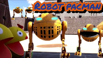 recommended, pacman robot, spike robot pacman, robot pacman car, Pacman adventures compilation, マリオ