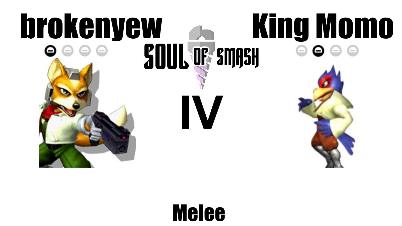 brokenyew vs King Momo - SOS 4 - Smash Melee SSBM