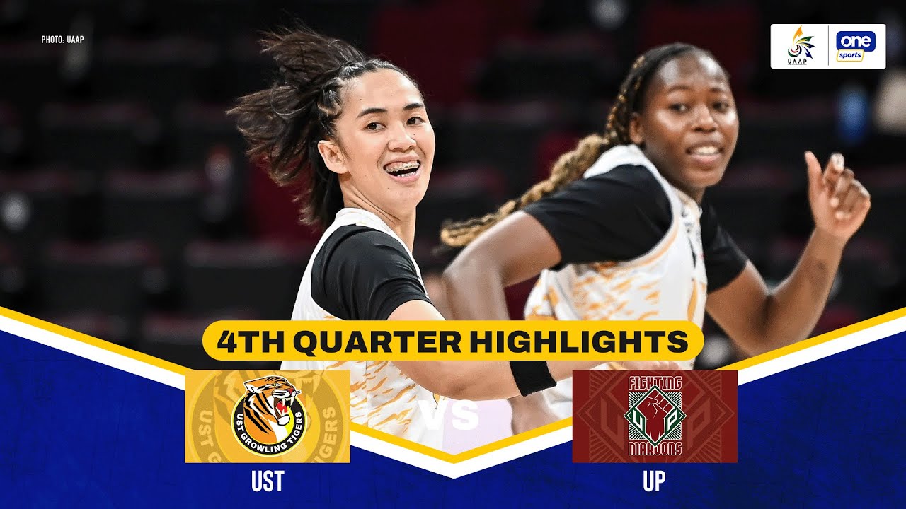UST vs. UP | 4TH QUARTER HIGHLIGHTS | UAAP SEASON 88 WOMEN’S BASKETBALL ...