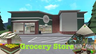 Bloxburg Grocery Store - Bloxburg build Bloxburg Grocery Store - Bloxburg build