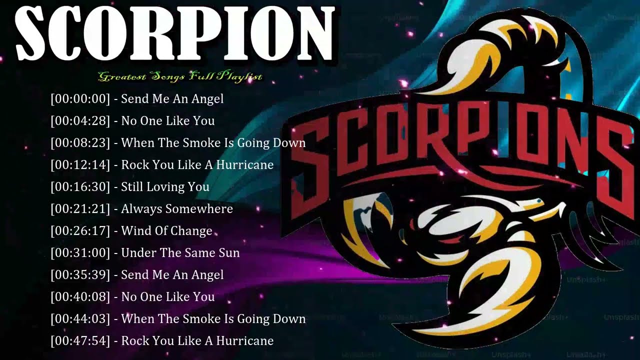 🎧 Scorpions – From electrifying riffs to tender love songs, every track captivates hearts 🌈