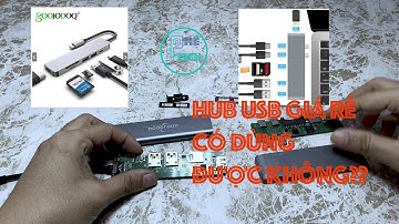 Bên trong Hub Usb C giá rẻ có gì? USB TYPE C HUB TEARDOWN