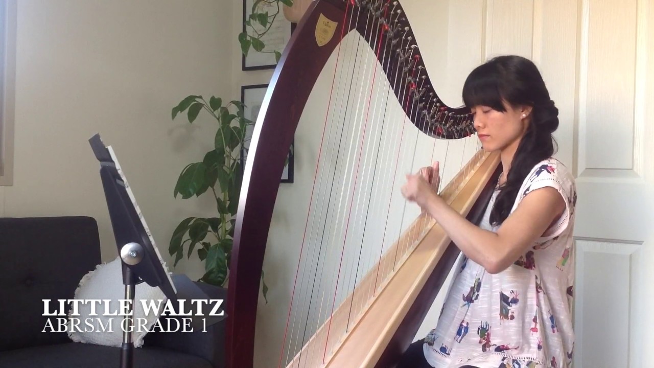 Little Waltz - Grandjany (ABRSM Grade 1 Harp) - YouTube