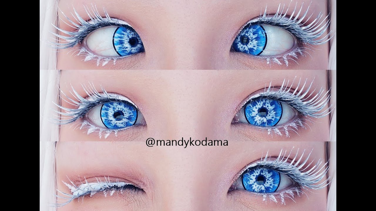 SHOWCASE Contact Lenses Sweety Crazy White Walker Rim (Non UV