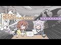 【おかころ】いい感じのBGMを探すのに大苦戦するころさん【手描き切り抜き】