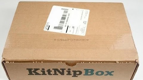 KitNipBox April 2016 Review/Unboxing + Coupon #KITNIPBOX