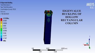 Eigenvalue Buckling | How to do Linear Buckling Analysis I Hollow Rectangular Wall | ANSYS Workbench