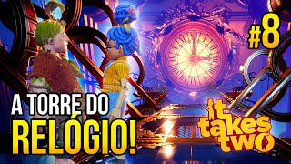 IT TAKES TWO - #8 | PODER do TEMPO e a TORRE do RELÓGIO! Coop c/ @victoriaalloy | Português BR (PS5)