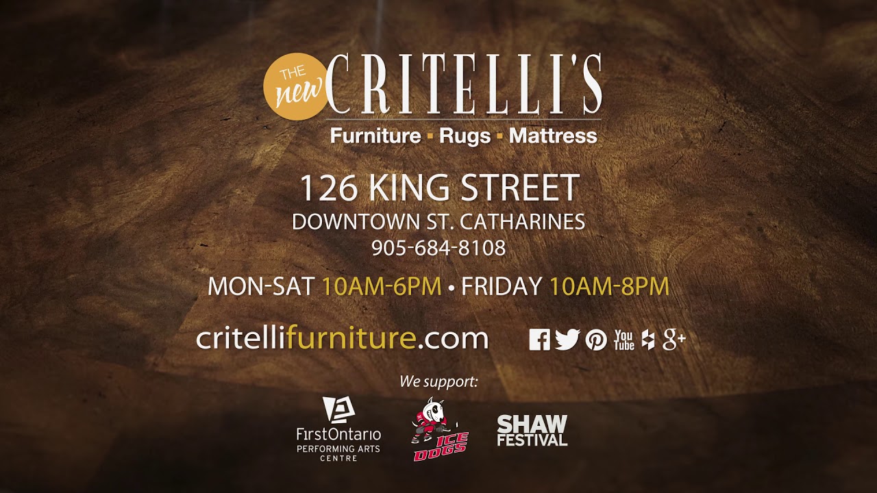 Critelli's Furniture Stickley Labour Day Sale YouTube