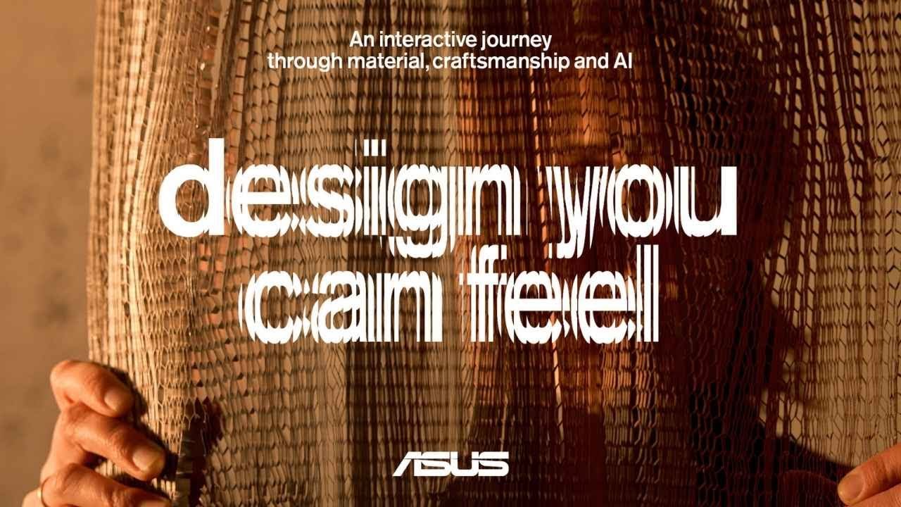 ASUS Zenbook Design You Can Feel at Milan Design Week 2025