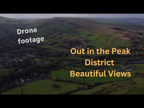 The Peak District- relaxing views of the countryside