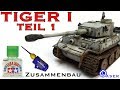 Tiger 1 Modellbau Panzerkampfwagen VI Frühe Produktion von Tamiya 1:35 Winter Diorama Teil 1