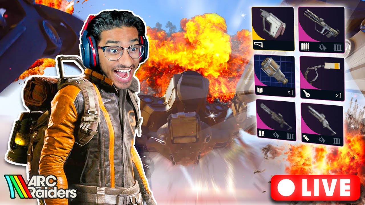 🔴LIVE - LOOT GOBLIN PLAYS ARC RAIDERS!