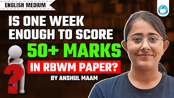 Can You Score 50+ in RBWM in Just 1 Week? 💯 | JAIIB May 2025 Strategy | By Anshul Ma’am