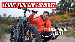 Ziemlich DICKE Reifen 🛞 Wie fährt ein Fatbike? Wir testen das Mokwheel E-Bike Basalt