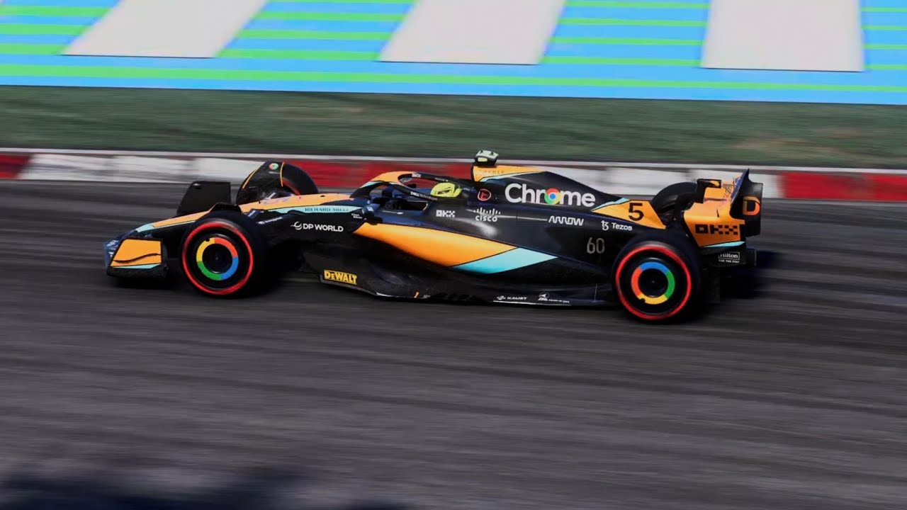 Shanghai International Circuit McLaren F1 23 знайомство з треком 2025