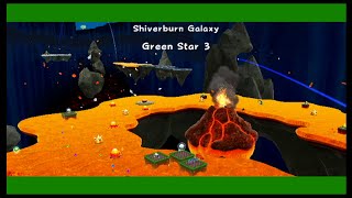 Super Mario Galaxy 2 IL speed runs: Shiverburn 1, GS1, GS2, GS3
Star 1 - 1m 31.08s
I spun slightly too early when entering the first Launch Star, but Im OK with that. I was afraid Id need to spend a lot of time grinding out this Star because there is some randomness in the last hit on the boss, but I was lucky enough to get this run within the first several tries.
Im still not sure if its faster to lose or keep the Cloud Suit on the second planet. The Cloud Suit makes ice skating slightly slower, but hitting the lava to lose the Cloud Suit takes extra time. When I timed it out, losing the Cloud Suit was a measly 2 frames faster in reaching the end of the ice skating section, but because my timing tests werent executed perfectly, there is some uncertainty in the timing measurements. Nevertheless, I decided not to worry about it and keep the Cloud Suit because ground-pounding onto safe ground is actually more consistent than ground-pounding onto the lava.
1:54 - Green Star 1 - 20.50s
I couldnt manage to get sub-20 on this. I tried to find a way to reach all the way to the ground-pound switch, but I wasnt able to without making an extra long-jump or cloud. This run was actually one of the closest I got to the switch.
2:38 - Green Star 2 - 22.65s
I couldnt figure out the angle needed to grab the Star with a regular ground-pound, so I just settled for the homing ground-pound.
3:24 - Green Star 3 - 40.21s
I let the intro play out a bit to make the second Octoomba move out of the way. Super Mario Galaxy 2 IL speed runs: Shiverburn 1, GS1, GS2, GS3