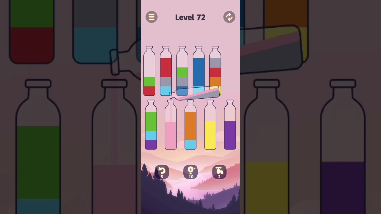 SortPuz 3D Level 72 Walkthrough Solution iOS/Android