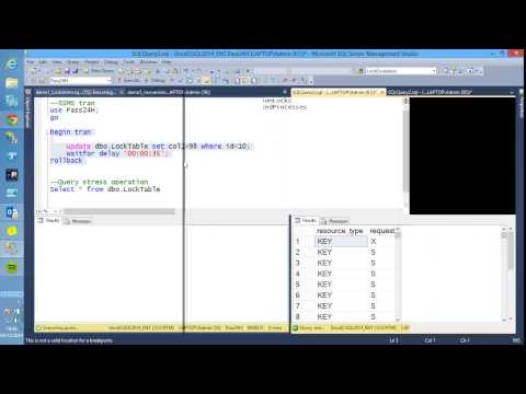 Video: ¿Qué se bloquea en SQL Server?
