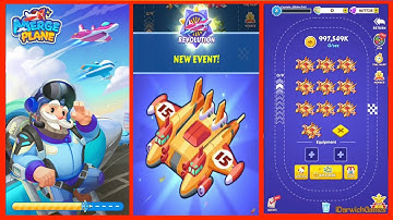 Merge Plane - Click & Idle Tycoon - REVOLUTION NEW EVENT! - Unlocked All Planes